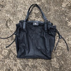 Burberry Buckleigh packable tote purse bag nylon